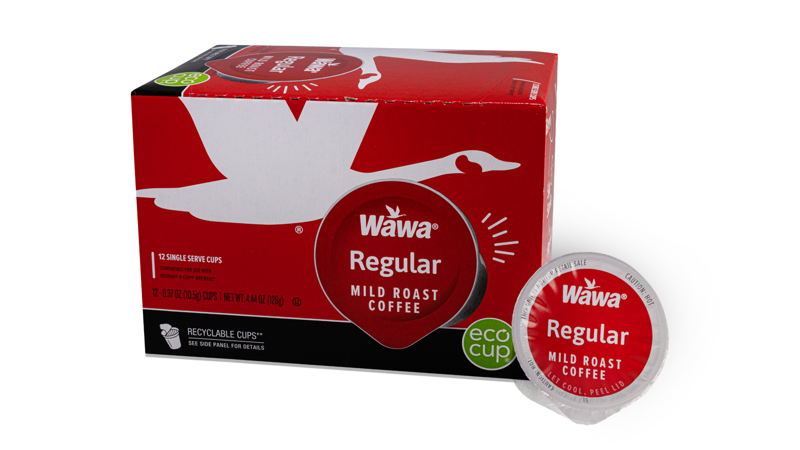 Wawa Regular Single Cup Coffee 12 – single cups per box