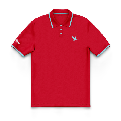 Red polo best sale t shirt