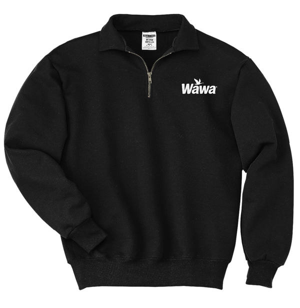 Wawa Black Quarter Zip Sweatshirt