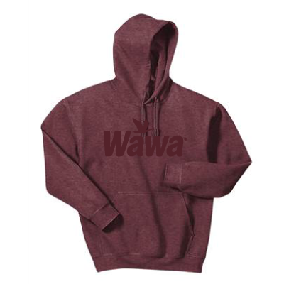 Wawa Maroon Pullover Hooded Sweatshirt