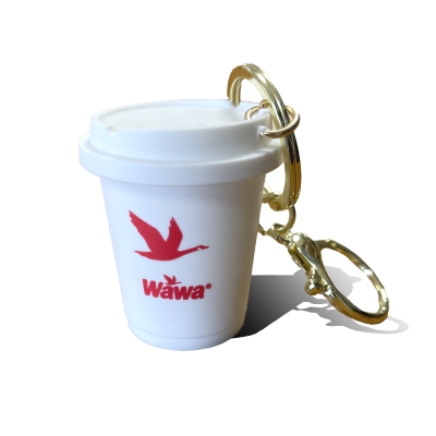 Wawa Coffee Cup Keychain