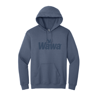 Wawa Indigo Blue Pullover Hooded Sweatshirt