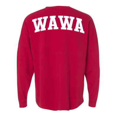 Wawa Red Long Sleeve Jersey