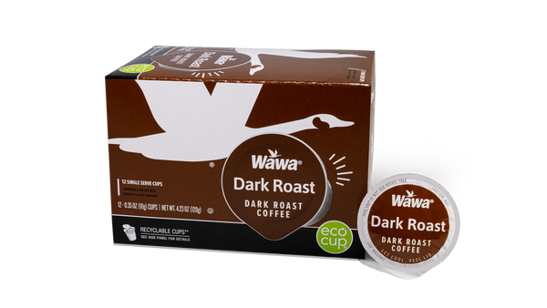 Wawa Dark Roast Single Cup Coffee 12 – single cups per box